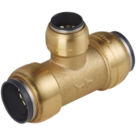 Sealey SBA2215T SharkBite Reducing Tee 22mm x 15mm (1/5)
