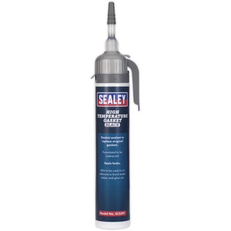 Sealey High Temperature Gasket Sealant Black 200ml SCS591