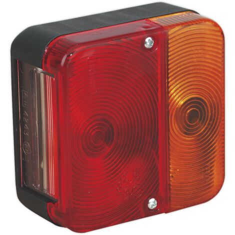 Sealey Rear Square Lamp Cluster with Bulbs 12V TB18 (1/2)