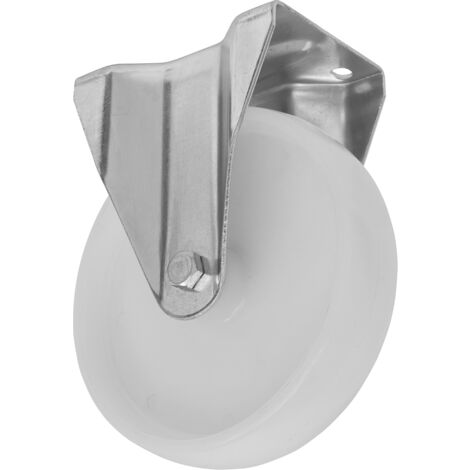 Sealey SCW4100FPEM 100mm Castor Wheel with Fixed Plate