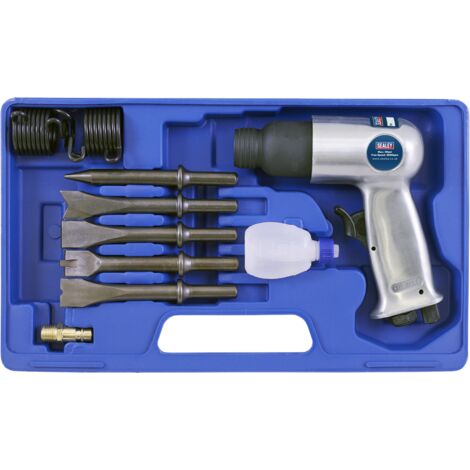 Sealey Air Hammer Kit with Chisels Medium Stroke SA12/S