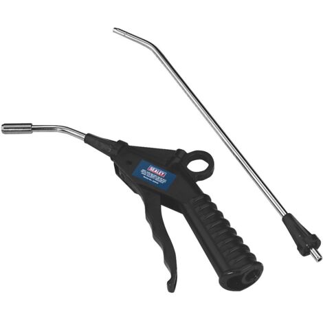Sealey Air Blow Gun Kit with 1/4""BSP Air Inlet & Safety Nozzle 4pc SA914
