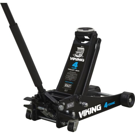 Sealey 4040TB Viking Low Profile Professional Trolley Jack with Rocket Lift 4 Tonne