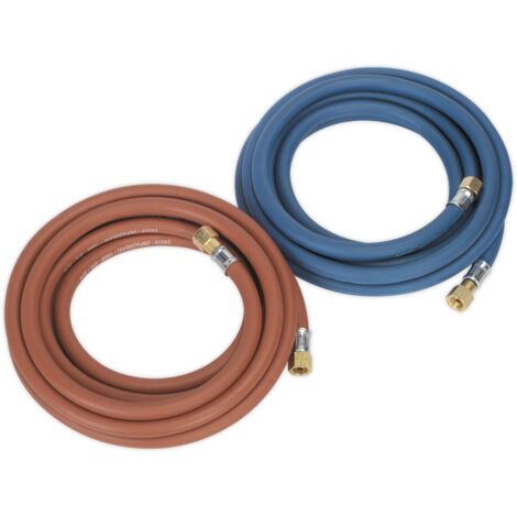 Sealey Oxy Acetylene Welding Hose Set 5m WH05 (1/2)