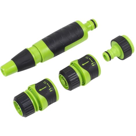 Sealey JS9611 Deluxe Hose Nozzle & Connector Set 4pc (1/5)