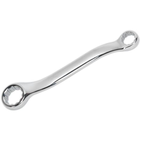 Sealey Premier Stubby Offset Double End Ring Spanner 10 x 13mm AK63221 (1/5)