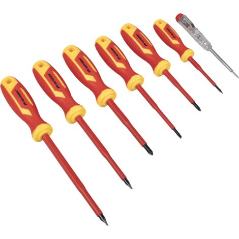 Sealey AK6125 Screwdriver Set 7pc VDE Approved