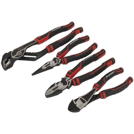 Sealey Premier High Leverage Pliers Set 4pc AK8378