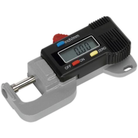 Sealey Digital External Micrometer 0-12.7mm(0-0.5"") AK9638D