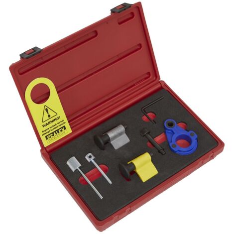 Sealey Diesel Engine Timing Tool Kit 1.2D/1.4D/1.6D/2.0D - for VAG, Ford & Mitsubishi - Belt Drive VSE2092