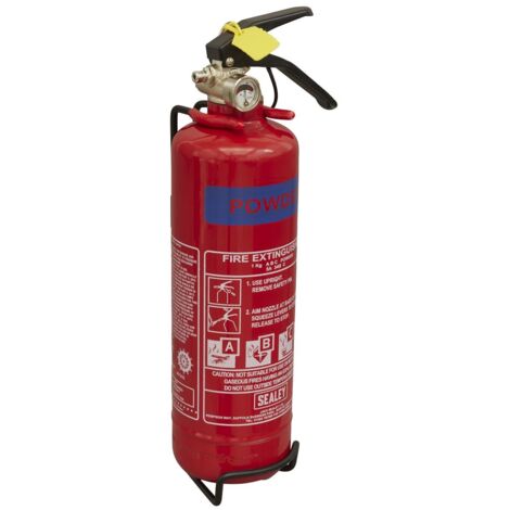 Sealey SDPE01 Dry Powder Fire Extinguisher 1kg