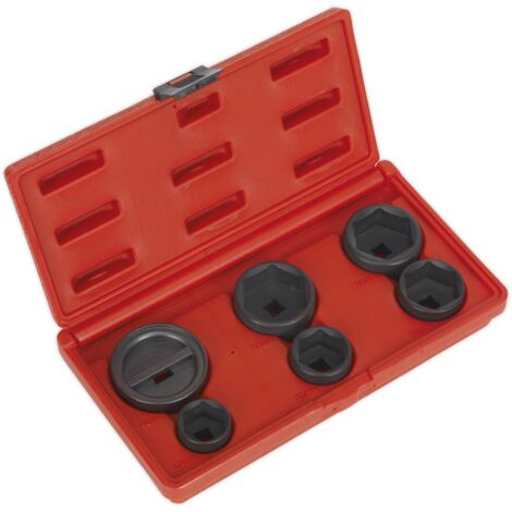 Sealey Oil Filter Cap Wrench Set 6pc VS7103 (1/2)