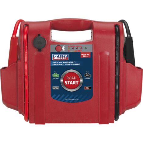 Sealey RoadStart Emergency Jump Starter 12V 1000 Peak Amps