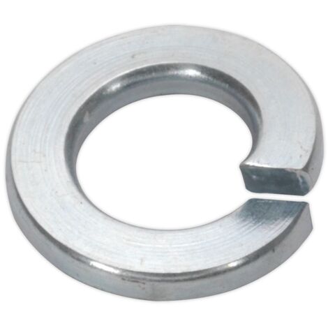 Sealey SWM5 Zinc Plated Spring Washer M5, DIN 127B - Pack of 100
