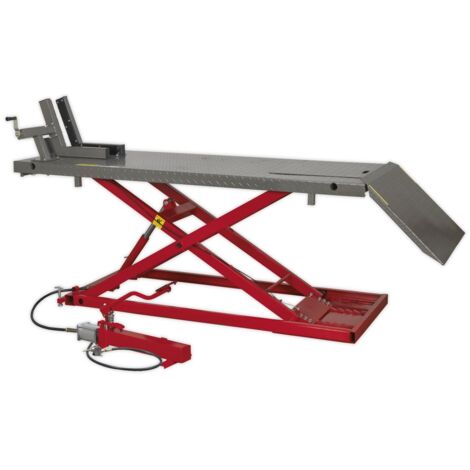 Sealey Heavy-Duty Air/Hydraulic Motorcycle Lift 680kg Capacity MC680A (1/3)