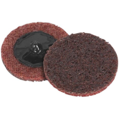 Sealey Quick Change Preparation Pad 50mm, Medium - Pack of 10 PTCQC50M (1/3)
