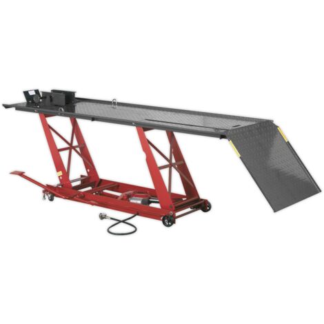 Sealey Air/Hydraulic Motorcycle Lift 454kg Capacity MC401A