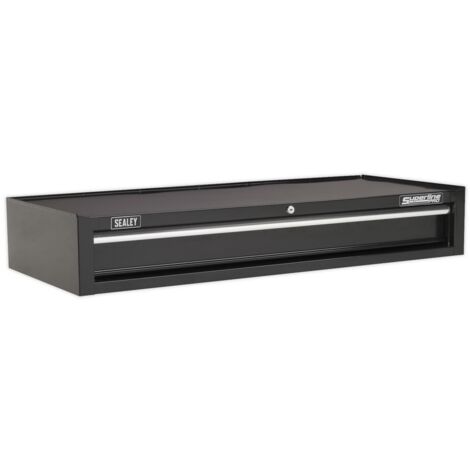 Sealey Mid-Box 1 Drawer with Ball-Bearing Slides Heavy-Duty- Black AP41119B