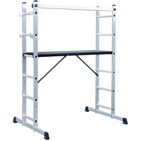 Sealey Scaffold Ladder 4-Way Aluminium - EN 131 ASCL2