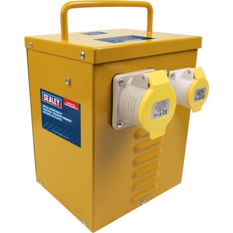 Sealey Portable Vented Transformer 5kVA 16/32A Outlets WST5000MV/2