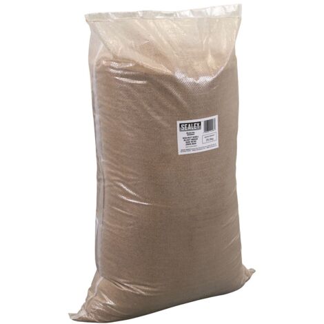 Sealey WS25KG Walnut Shell Blast Media - Size 16/30 - 25kg Bag