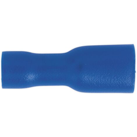 Sealey BT15 Fully Insulated Female Terminal 4.8mm, Blue - Pack of 100 (1/2)