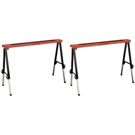 Sealey Fold Down Trestle with Adjustable Legs - Pair FTAL12