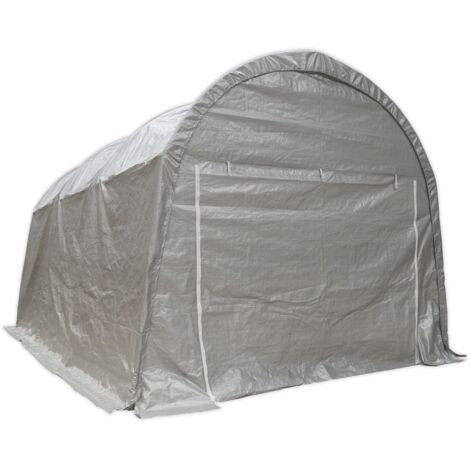 Sealey Dome Roof Car Port Shelter 4 x 6 x 3.1m CPS03