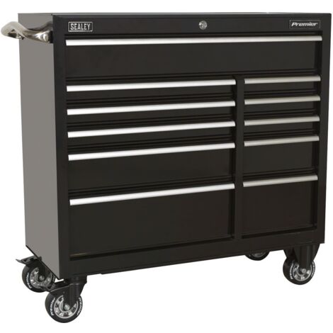 Sealey Rollcab 11 Drawer 1055mm Heavy-Duty Black PTB105511