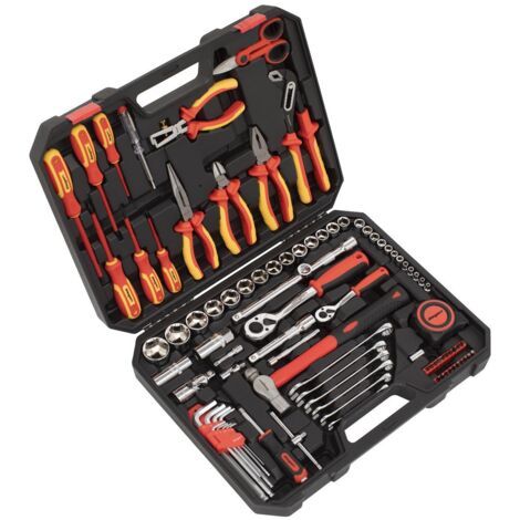 Sealey S01217 Siegen Electrician's Tool Kit 90pc