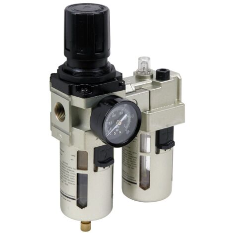 Sealey Air Filter Regulator Lubricator Max Airflow 105cfm SA206