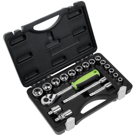 Sealey Siegen Socket Set 3/8""Sq Drive 19pc S01235 (1/5)
