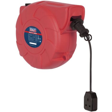 Sealey 25m Retractable Cable Reel System 1 x 230V CRM251