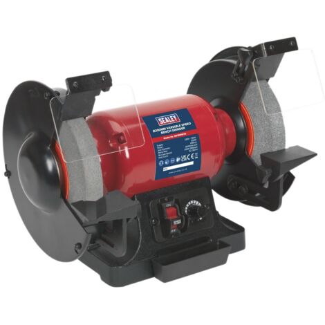 Sealey 200mm Bench Grinder with Variable Speed 550W/230V BG200WVS