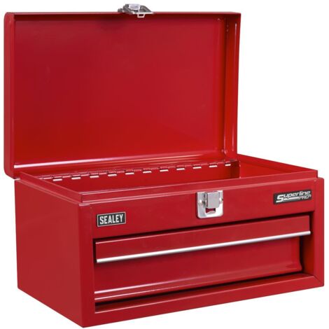 Sealey APMTB1 Superline Pro Mini Toolbox 1 Drawer - Red