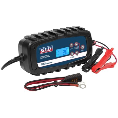 Sealey 6/12V Compact Auto Smart Charger & Maintainer 6.5A AUTOCHARGE650HF