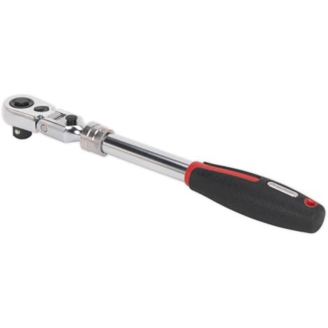 Sealey AK8984 Premier Platinum Locking Flexi-Head Extendable Ratchet Wrench 1/2"Sq Drive