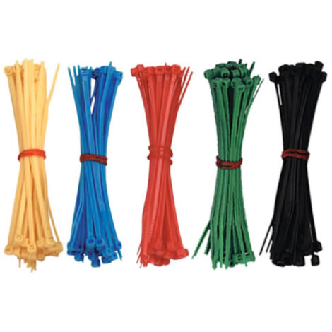 Sealey Cable Tie Assortment 100 x 2.5mm Pack of 200 CT200
