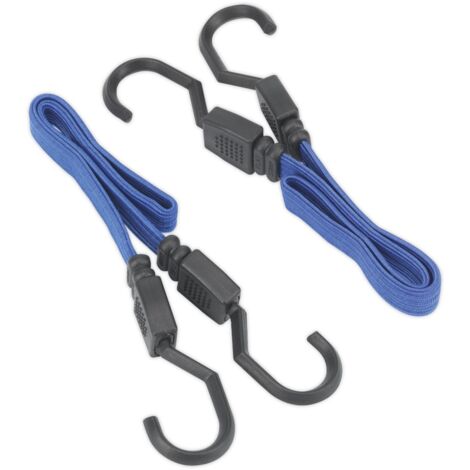 Sealey Flat Bungee Cord Set 460mm 2pc BCS15 (1/3)