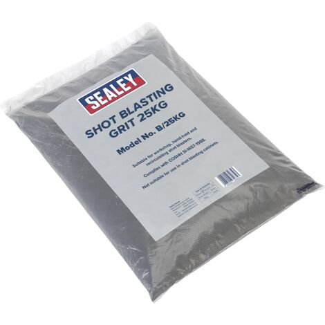 Sealey Shot Blasting Grit Bag 25kg B/25KG