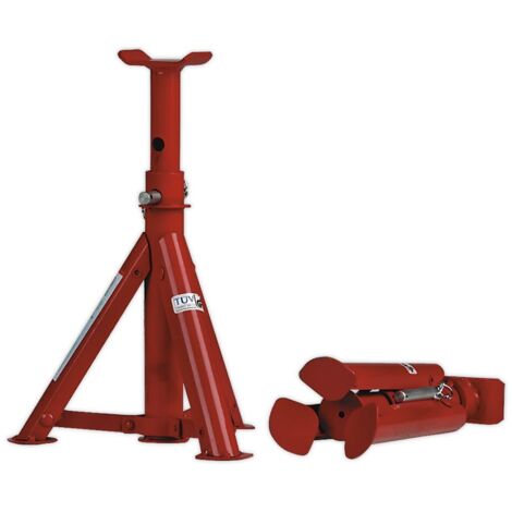 Sealey Axle Stands (Pair) 2 Tonne Capacity per Stand - Folding Type AS2000F