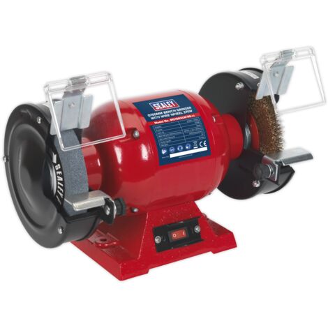 Sealey 150mm Bench Grinder with Wire Wheel 370W/230V BG150XLW/98