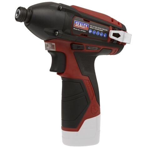 Sealey CP1203 SV12 Series 1/4""Hex Drive Cordless Impact Driver 12V - Body Only