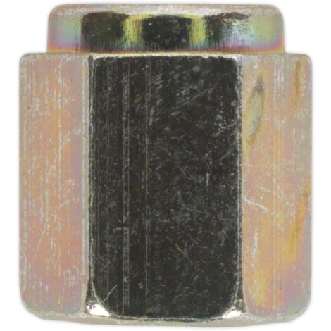 Sealey Brake Pipe Nut Short Female M10 x 1mm - Pack of 25 BN10100
