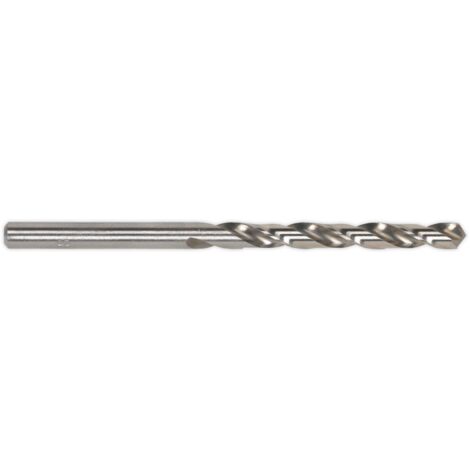 Sealey DB040FG HSS Fully Ground Drill Bit 4mm - Pack of 10