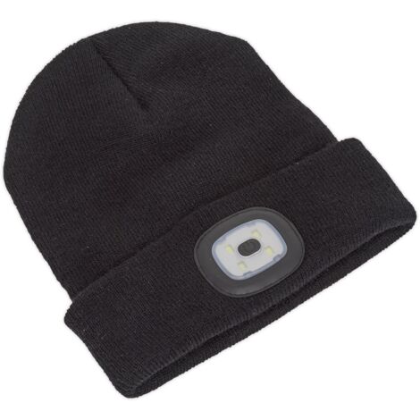 Sealey Rechargeable USB Beanie Hat 1W SMD LED LED185 (1/5)