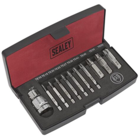 Sealey TRX-Star Fitting Extractor Set 11pc AK756T (1/3)