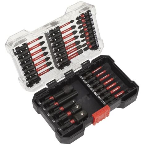 Sealey Power Tool Bit Set 34pc Impact Grade AK8285