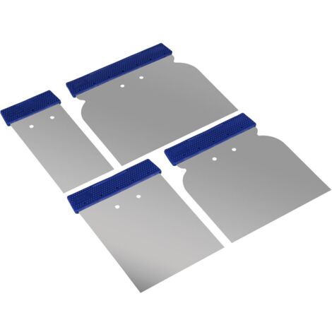 Sealey Body Filler Applicator Set 4pc PA02