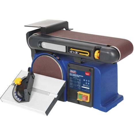 Sealey 915 x 100mm Belt/150mm Disc Sander 370W/230V SM914